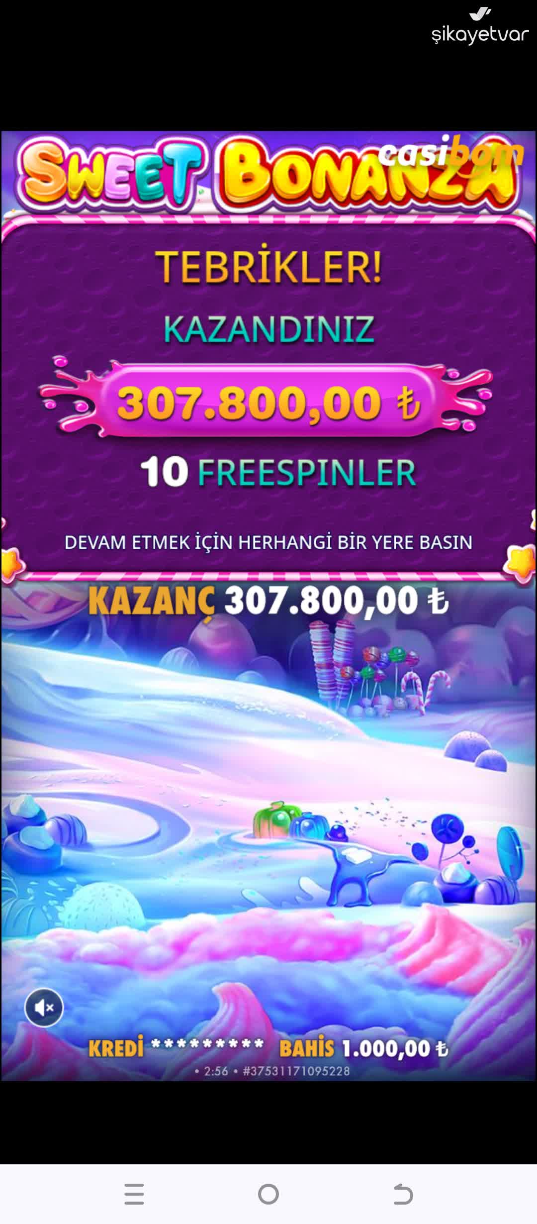 Casibom Hesabımda 700 Bin TL'lik Bakiye Aniden Sıfırlandı Ve Geri