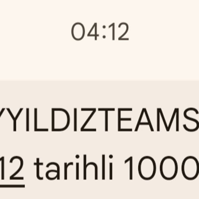 1 Milyon TL Değerinde Şüpheli SMS Bildirimi Ve Müşteri Hizmetlerine Ulaşılamaması