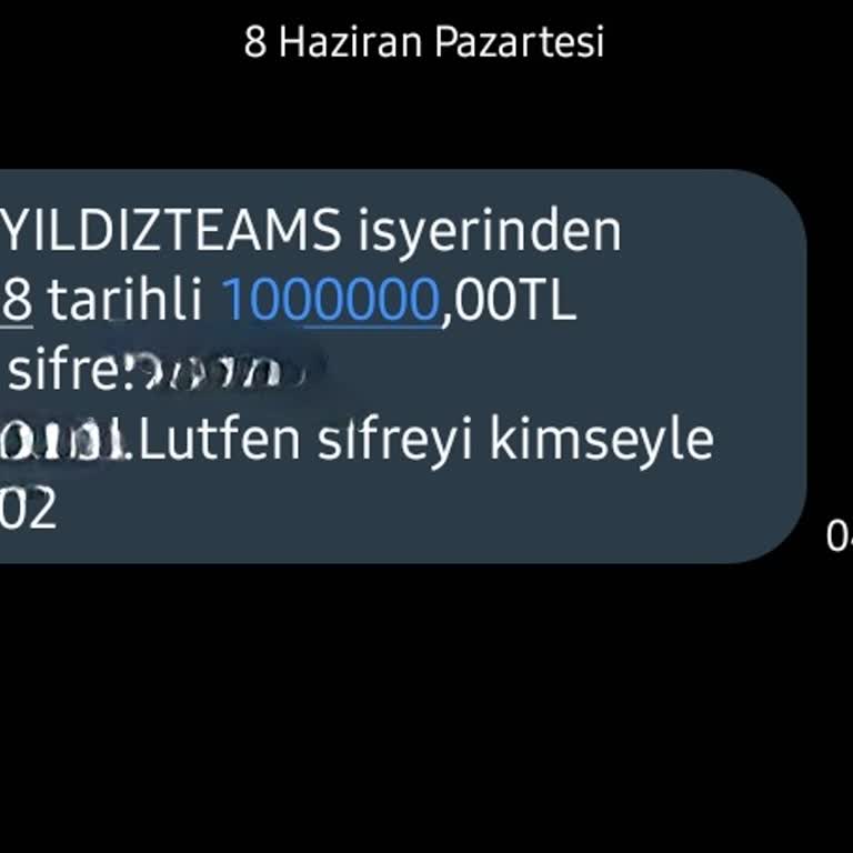 Ziraat Bankası'ndan Sahte 1 Milyon Tl Harcama SMS'i Ve Müşteri Hizmetlerine Ulaşamama Sorunu