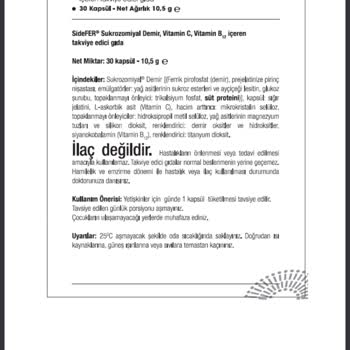 Genveon Sidefer 30 Kapsül İçerik Listesinde Tutarsızlık Ve Şeffaflık Eksikliği