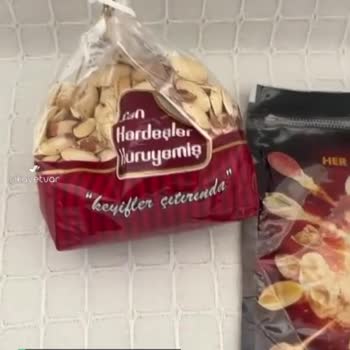 Can Kardeşler Kuruyemiş Bana Kullanmam İçin Türk Kahvesi İçin Kullanılmış Kirli Poşeti Verdiler!
