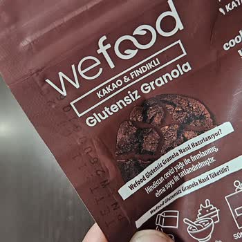 Weefood Granola Paketi İçinde Yabancı Cisim Bulunması