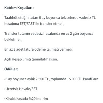 Halkbank Paraf Kazançlı Geçiş Programı'nda Hak Edilen 2500 TL Puanı Alamama