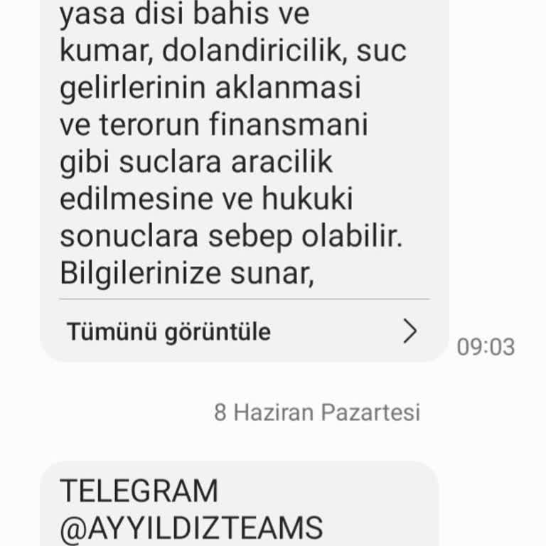 Ziraat Bankası Şüpheli 1 Milyon TL SMS'i Ve Cevapsız Çağrı Hattı