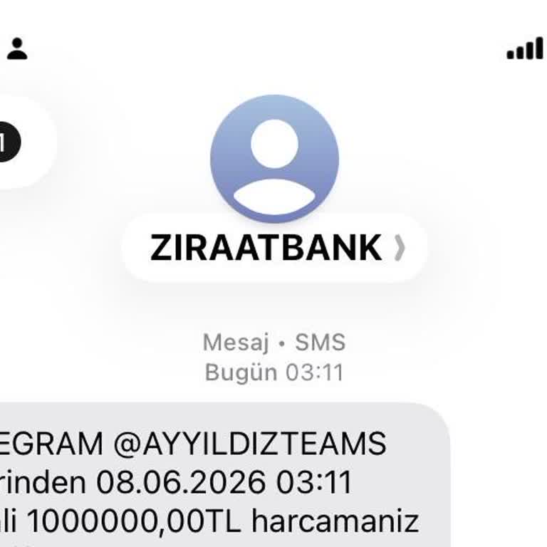 Ziraat Bankası’nda İzinsiz 1M TL İşlem Girişimi Ve Acil Müşteri Hizmetlerine Ulaşılamaması