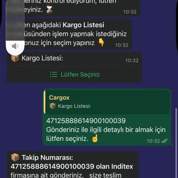 Zara Siparişimde Teslim Edilmemiş Kargo Ve Cargox İletişimsizliği