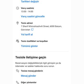 Rezervasyon Fiyatı Değişikliği Ve Fazla Ödeme İadesi Talebi