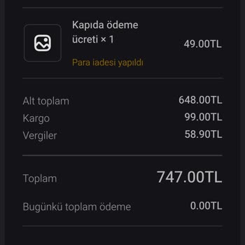 Didem Butik Sipariş İptali ve İade Sorununa Dair Şikayet