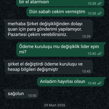 Liderepin Sitesinde 15 Bin TL'lik Bakiyemin Çekilememesi Ve Hesabımın Silinmesi