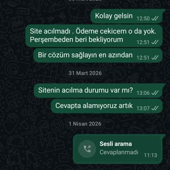 Liderepin Sitesinde 15 Bin TL'lik Bakiyemin Çekilememesi Ve Hesabımın Silinmesi