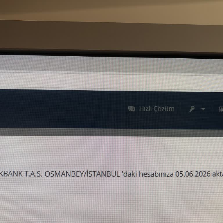SGK İş Görememezlik Ücretinin Akbank Şubesinde Kayıp Olması