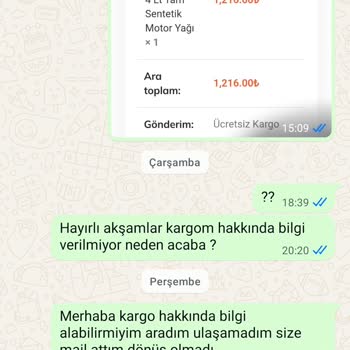 Yagbakimmarket'ten Sipariş Verdiğimde Ürün Gelmedi Ve İade Talep Ediyorum