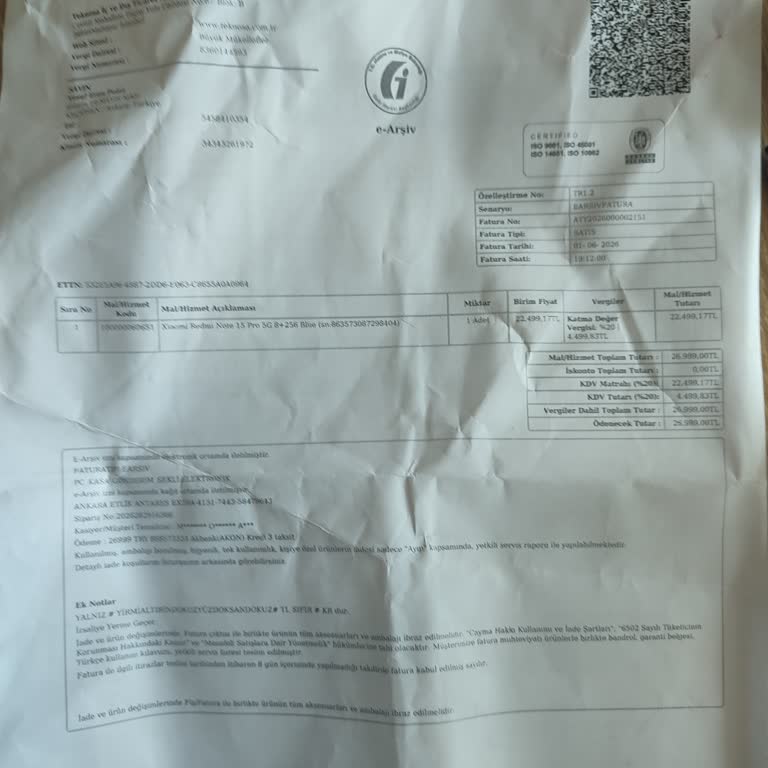 Yeni Aldığım Redmi Note 15 Pro 5G Donma Ve Kasma Yaşıyorum
