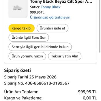 Amazon’da Tekrarlanan Kargo Gecikmesi Ve Sipariş İptal Sorunu