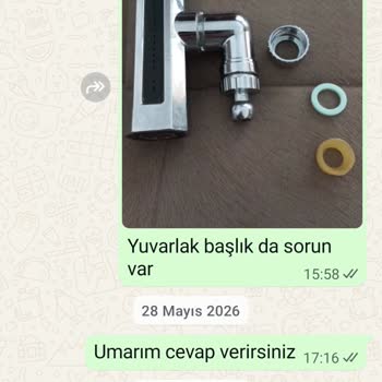 Trendyol Musluk Ucu Kısa Sürede Arızalandı Ve Ücretsiz Değişim Talebi