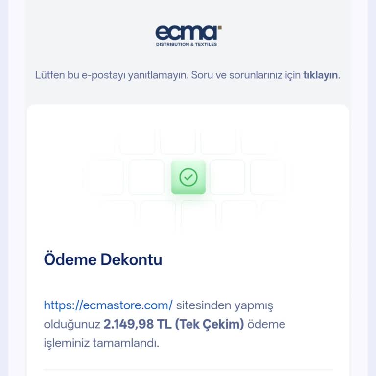 Ecma Store Hayal Kırıklığı Yaşama