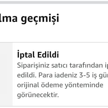 İzni Olmadan Sipariş İptali Ve Kampanya Fiyatı Kayıp