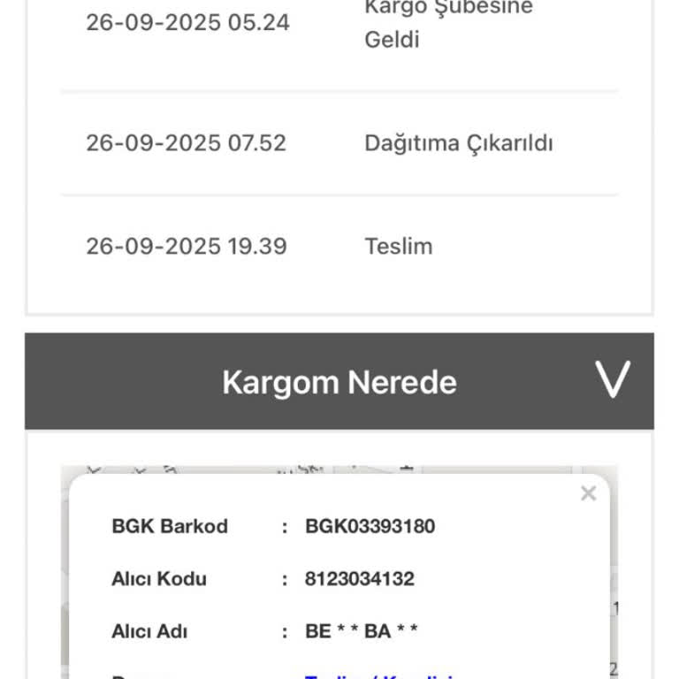 Teslim Edilmemiş Kargo Ve Tekrarlayan Güvenlik Sorunu
