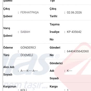 Aras Kargo Kargonun Marmara Transfer Merkezinde Hareketsiz Kalması Ve Teslimat Gecikmesi