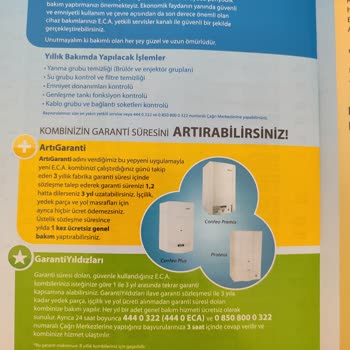 Garanti Kapsamındaki Kombi Arızası İçin Ücretsiz Onarım Talebi