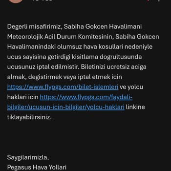 İptal Edilen Uçuşlar Sonrası Maddi Mağduriyet Ve Cevapsız Tazminat Başvurusu