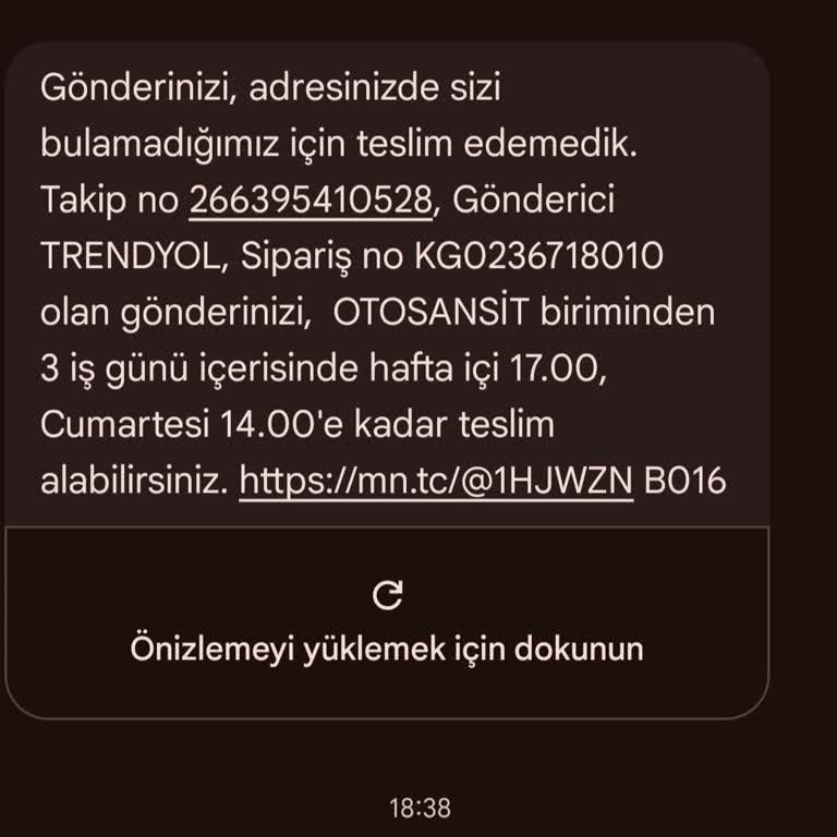 Acil Çocuğumun İlaç Ve Mamasını İçeren Kargo Teslim Edilmedi, Tekrarlanan Hata
