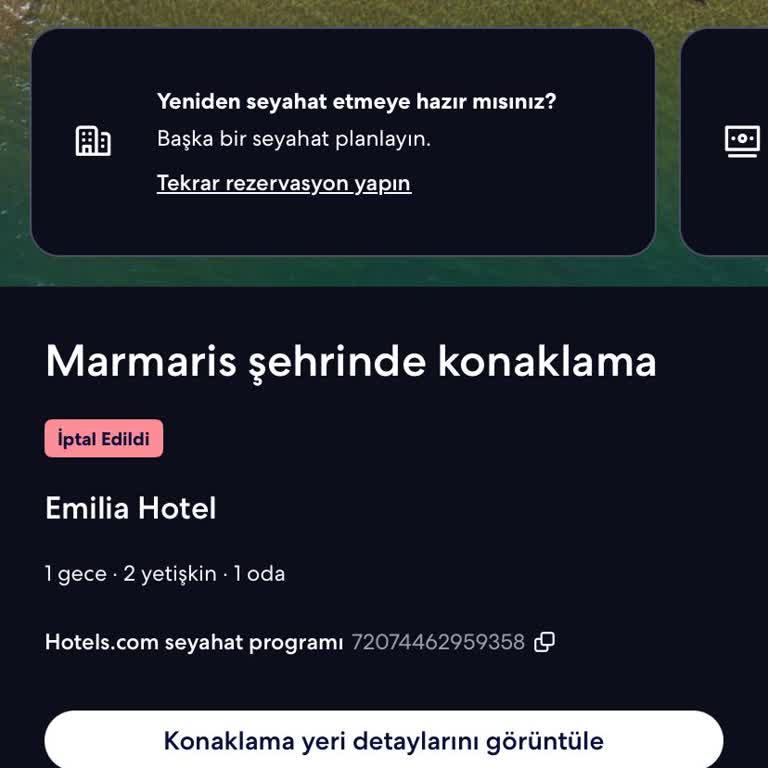 Emilia Otel Hesabıma Herhangi Bir İade Yansımadı