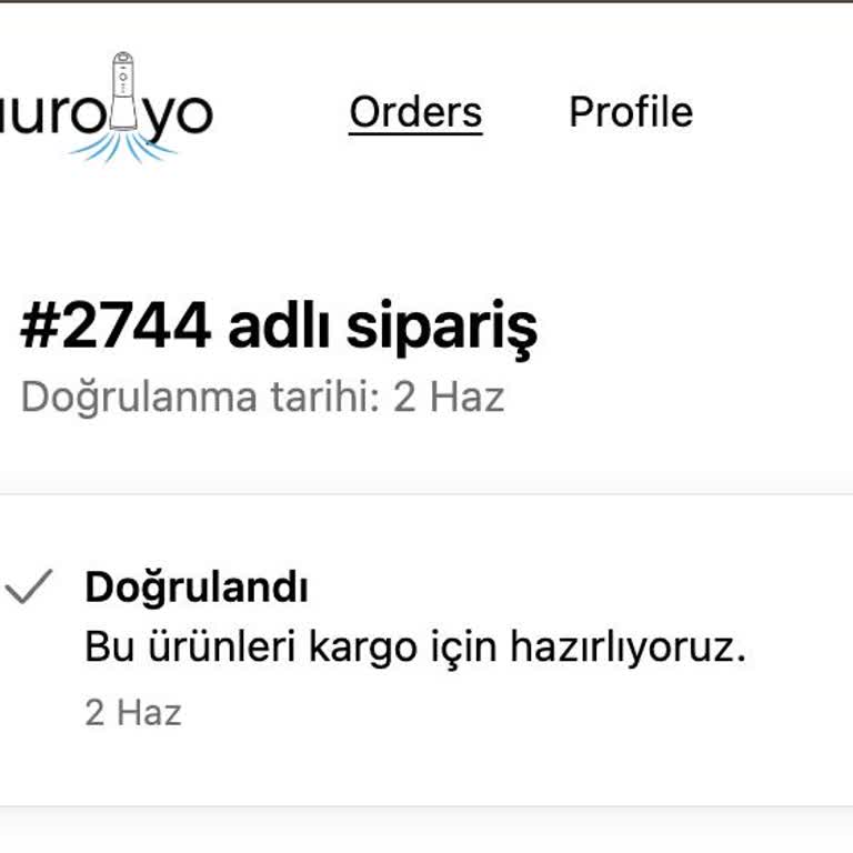 Kargo Altı Gün Hazırlanıyor Ve Firma Yanıtsız