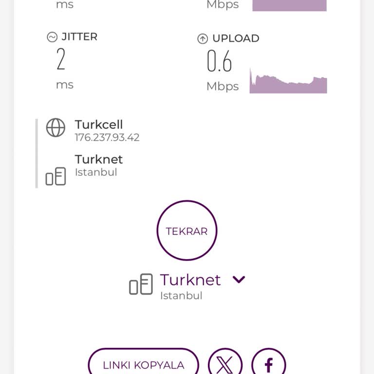 TurkNet'ten Vaat Edilen 88 Mbps Hız Yerine Sürekli 10 Mbps Almak