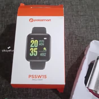 Polosmart Saat Aldık Fakat Ürünün Ekranı Kırık Ve Bozuk!