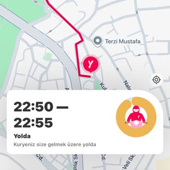 Kurye Uzun Süre Aynı Noktada Kalması Ve Sipariş Teslim Edilmemesi