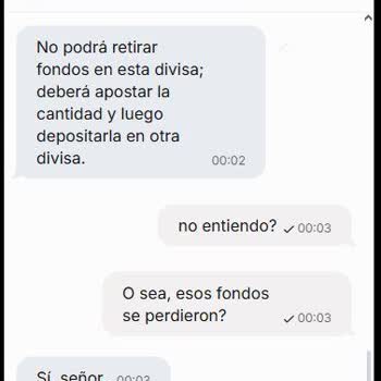 1Win bloquea retiros en USD y mantiene fondos inaccesibles, exijo solución