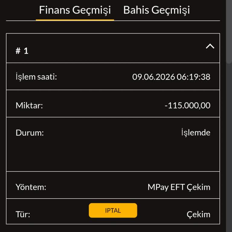 Casibom’da 115 Bin TL Çekim Talebi Sürekli İşlemde Kalıyor Ve Destek Yok