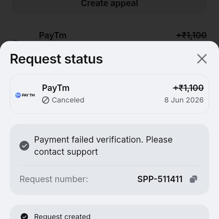 1win Did Not Credit My ₹1,100 UPI Deposit Made Through Paytm