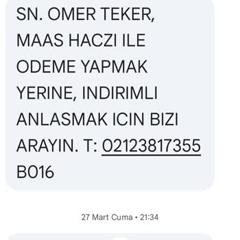 Ödeme Planına Uygun Ödediğim Halde Maaş Haczi Kaldırılmadı