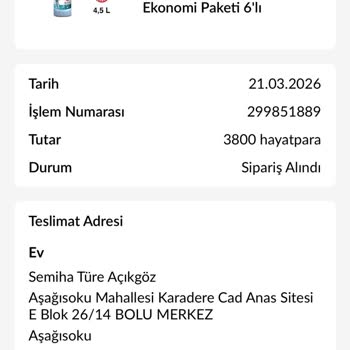 Üç Ayda Kargoya Verilmeyen Siparişim İçin Müşteri Hizmetlerinden Yanıt Gelmedi