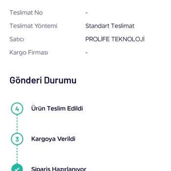 Kargoya Verilmeyen Sipariş Ve İptal Talebinin İşlem Görmemesi