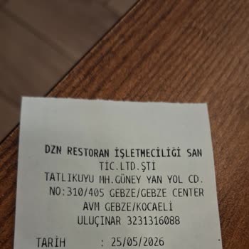 Hacıoğlu Restaurant Hijyen İhlali Ve Çalışan Davranışı Şikayeti