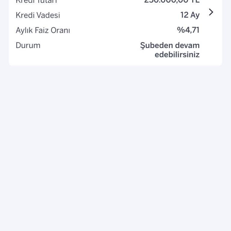 Garanti BBVA Onaylı 250.000 TL Kredim Şube Ziyareti Uyarısı Nedeniyle Dijitalde Kullanılamıyor