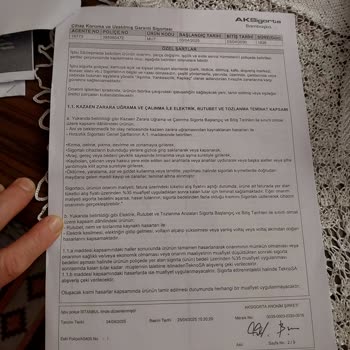 Aksigorta Ve Teknosa Elektrik Arızası Kapsamını Reddederek 1500 TL Servis Ücretini Karşılamıyor