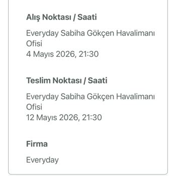 Everday Araç Kiralama Depozito Ve Kira Ücreti İadesi Gecikiyor, Telefonlara Cevap Vermiyor