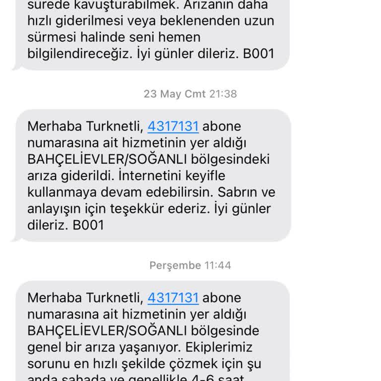 TurkNet İnternet Kesintisi Ve Müşteri Hizmetleri Sorunu
