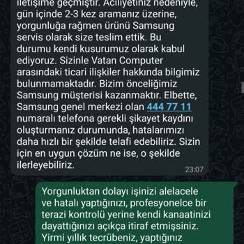 Samsung Van Servisinin Kapanışı Ve Hatalı Montajı Mağdur Etti