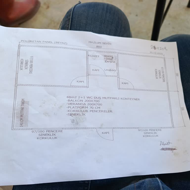 İnci Konteyner'den Alınan Konteynerde Sözleşmeye Uymayan İşçilik Ve Malzeme Sorunları