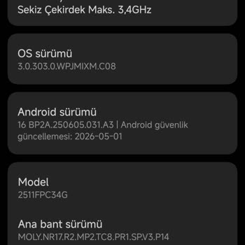 İlan Edilen 12 GB RAM’li Poco X8 Pro Yerine 8 GB RAM Gelen Ürün İçin Değişim Talebi