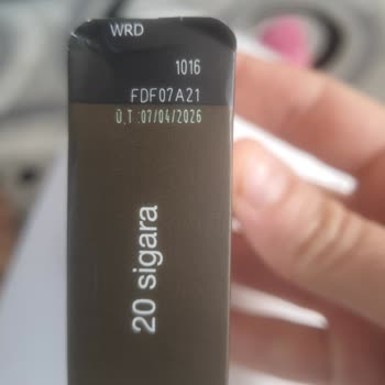 Winston Red FDF07A21 Partisinde Aşırı Acı Ve Kalitesiz Tütün Şikayeti