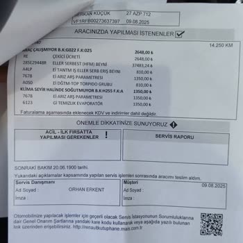 Renault Megane 1.3 TCe Icon Kliması Üç Yaz Boyunca Soğutmuyor