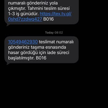 Hasarlı Ürün İadesi Ve Fiyat Artışı Nedeniyle Mağduriyet