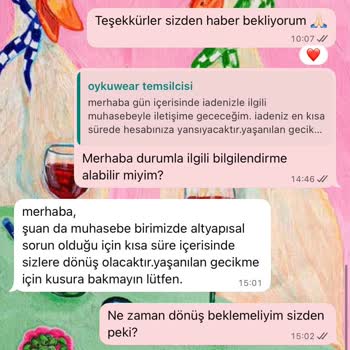 Şirketin Cevapsız İade Süreci Ve Geciken 3600 TL İadesi