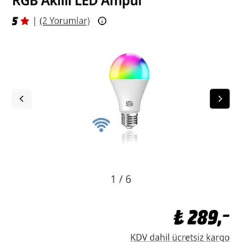 Yanlış Gönderilen Bluetooth Ampul Geri Alınmalı, WiFi Ampul Hemen Gönderilmeli